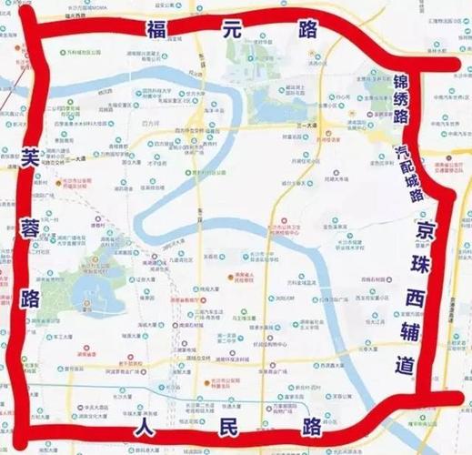 注意!长沙解放西路、黄兴中路将有重大活动交通管制