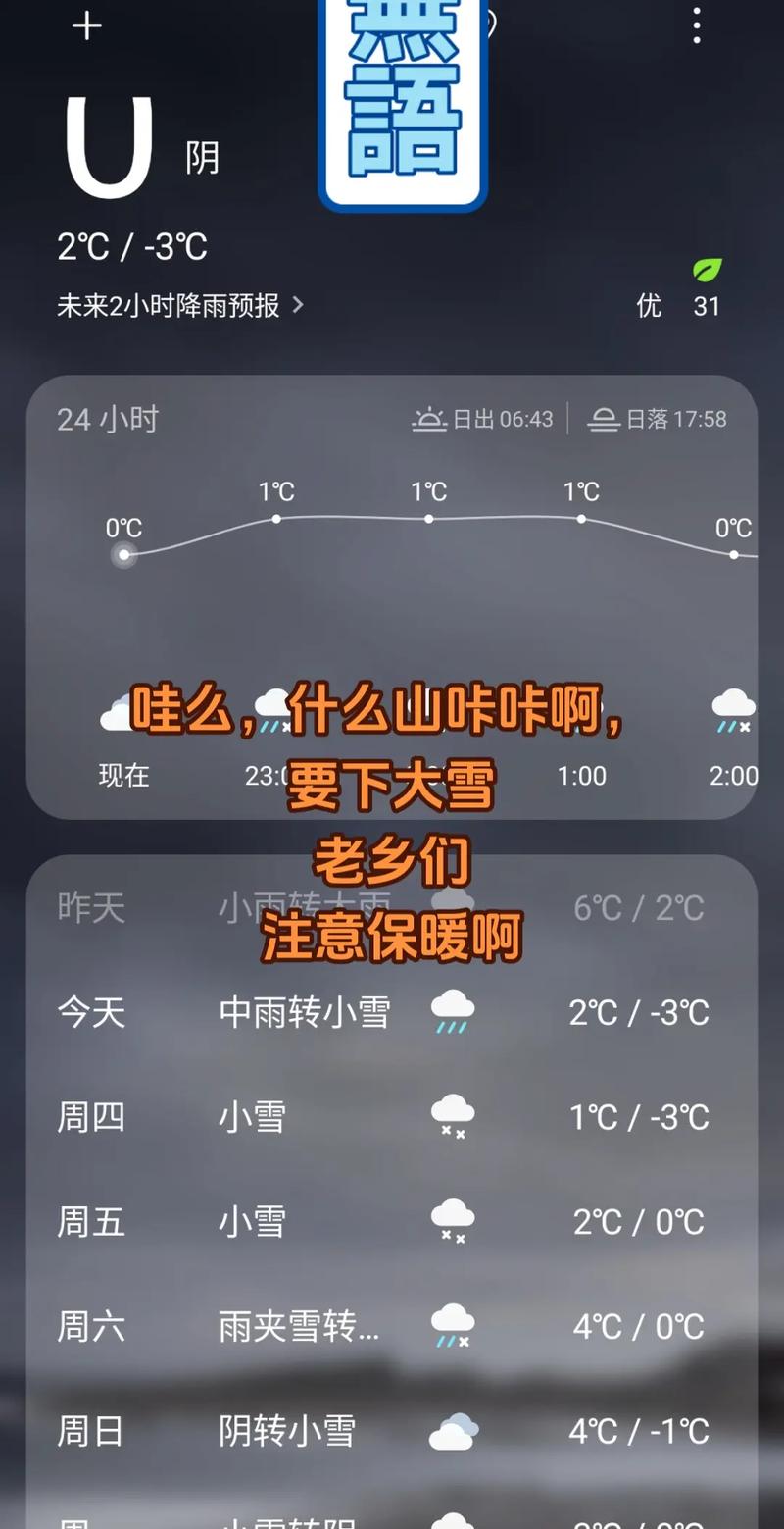 四川省仪陇县发布强降温黄色预警