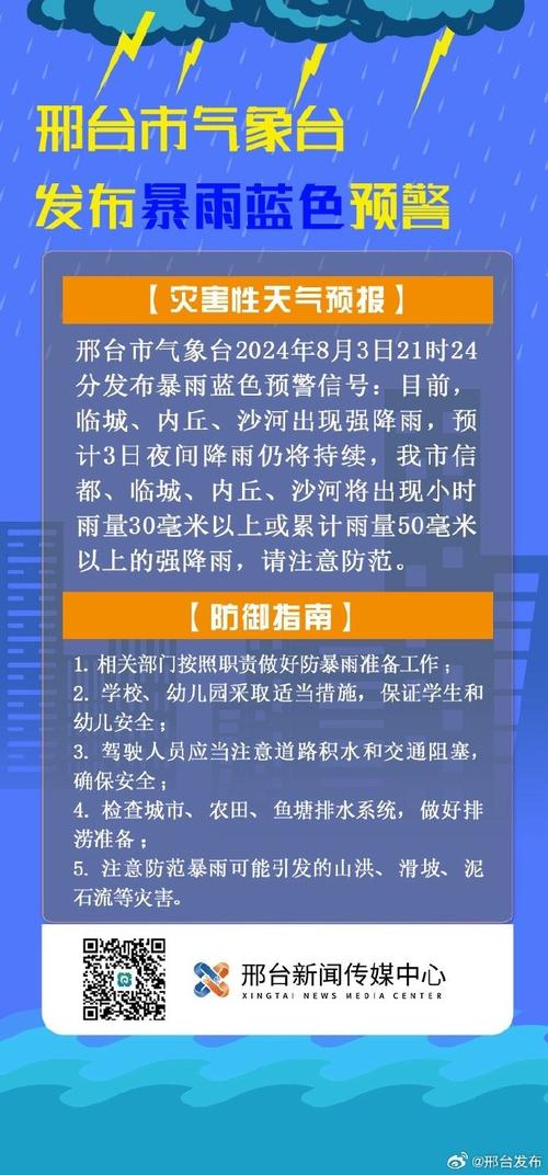 浙江省新昌县发布暴雨蓝色预警_1