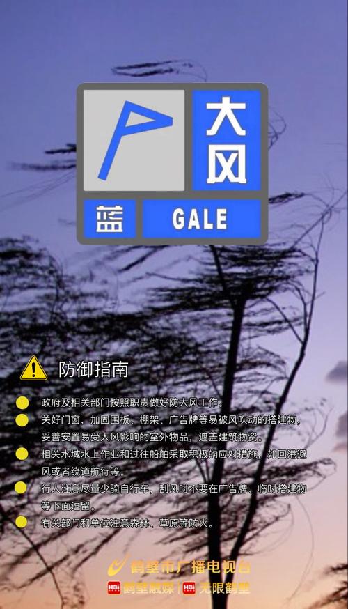 四川省南部县发布大风蓝色预警_4