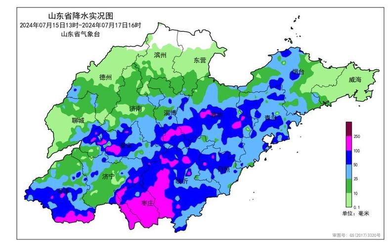 山东省平阴县发布暴雨黄色预警