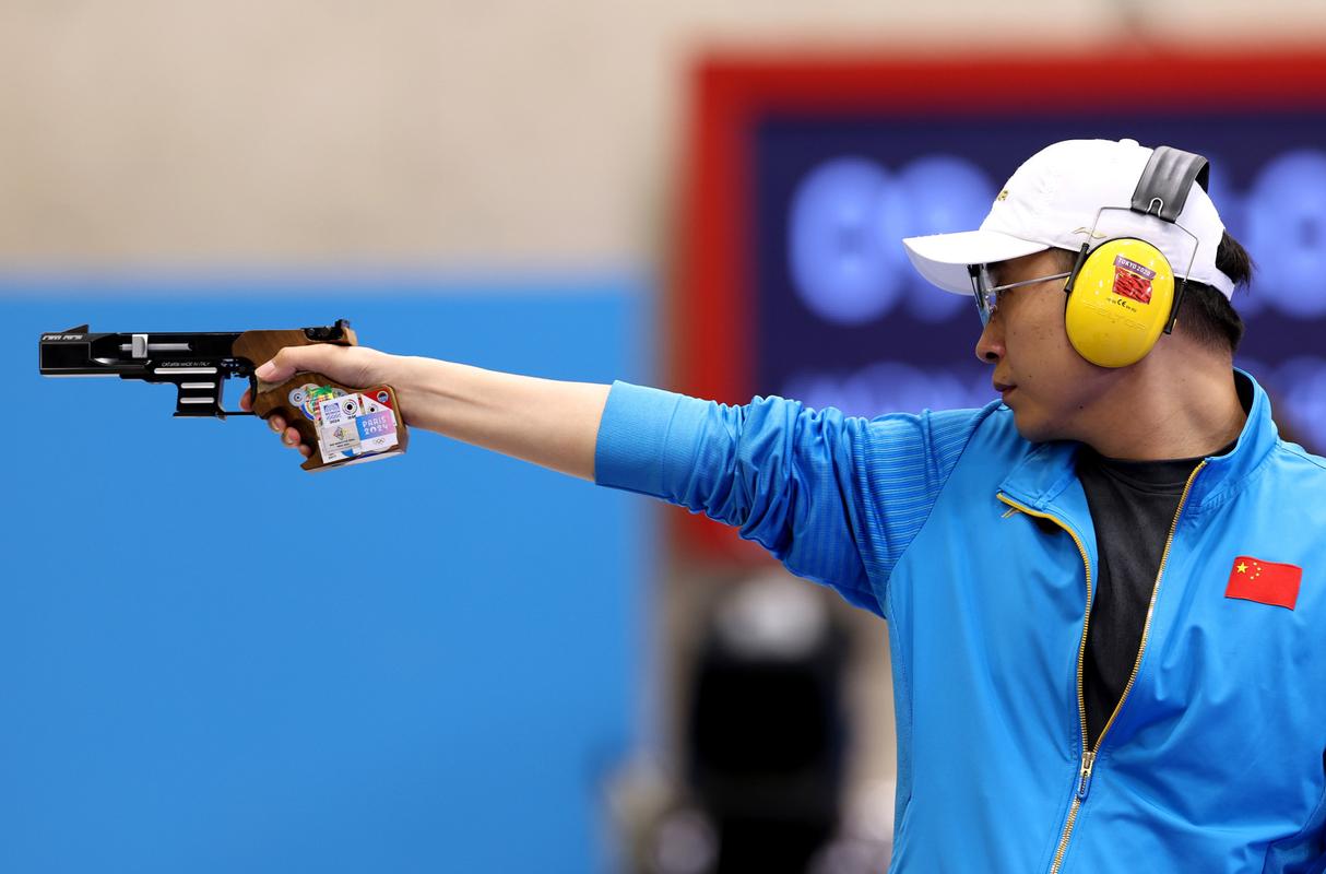 (巴黎奥运)李越宏允文允武话射击