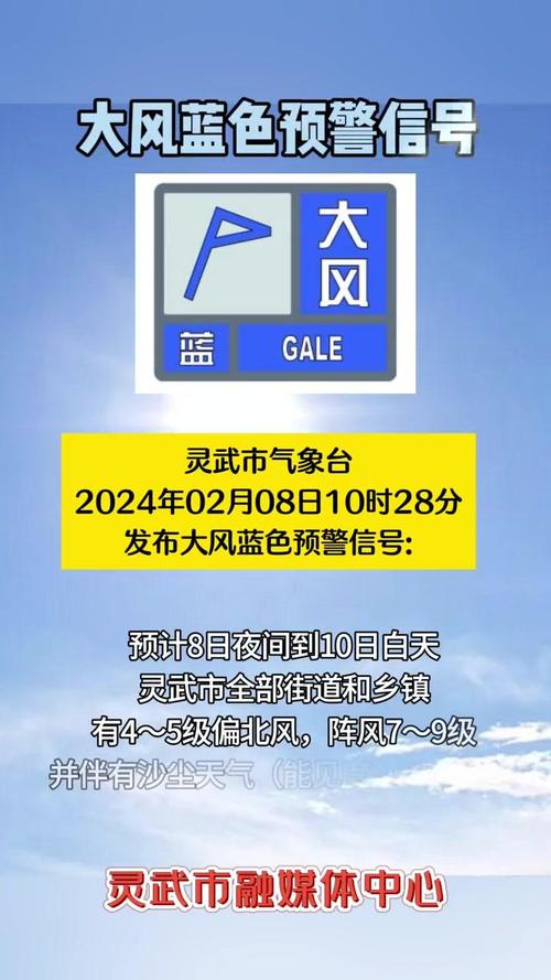 江西省上饶市发布大风蓝色预警_2
