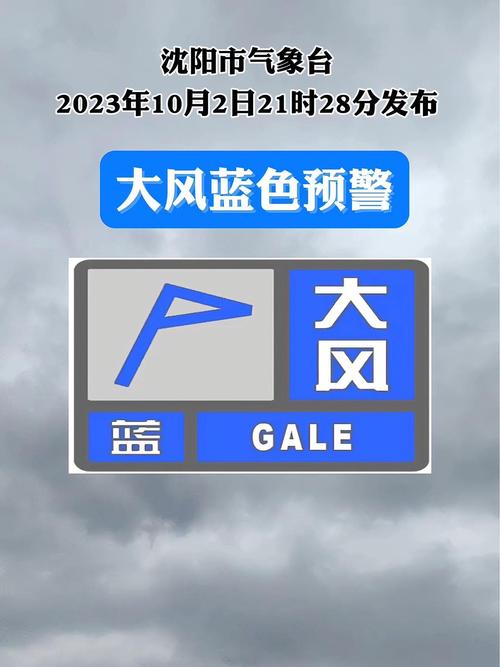 辽宁省盘锦市发布大风蓝色预警
